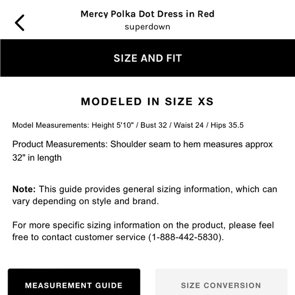 Super Down Mercy Polka Dot Dress in Red - Picture 7 of 7